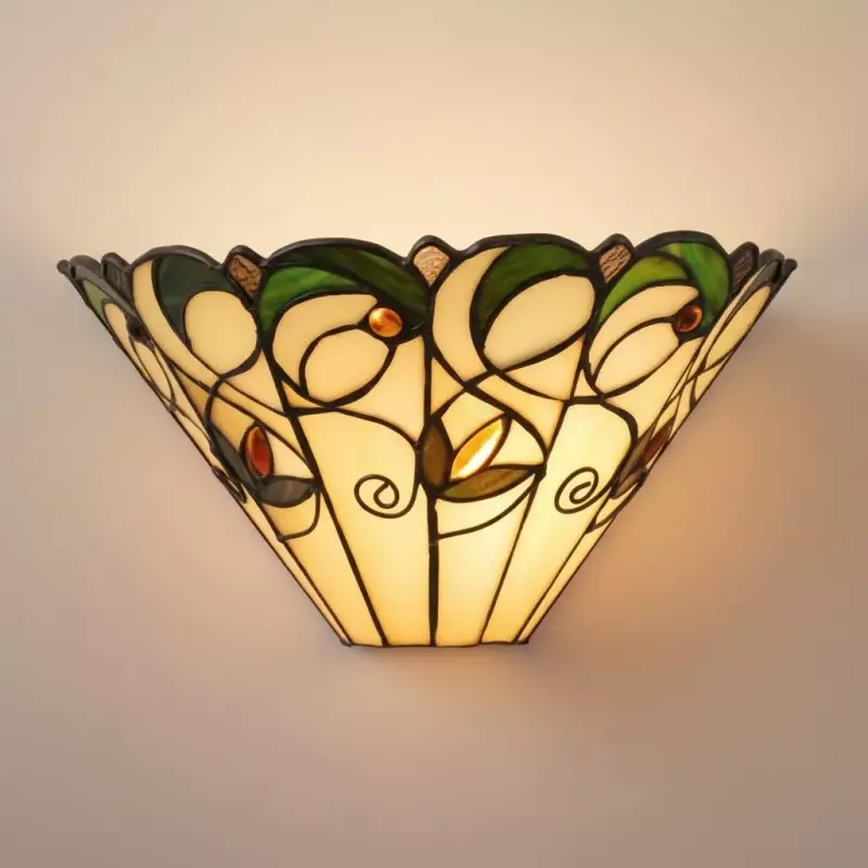 Aelorin Tiffany Stained Glass Wall Sconce