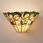 Cygnus Tiffany Stained Glass Wall Light