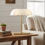 Lunaris Vintage Milk Glass Boat Table Lamp