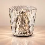 Faelith Modern Crystal Glass Faceted Table Lamp
