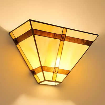 Starion Tiffany Stained Glass Wall Sconce