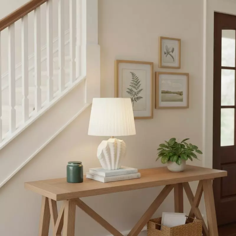 Calira Modern Ceramic Fabric Shell Table Light