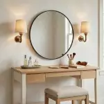 Nyxel Vintage Fabric Small Wall Sconce