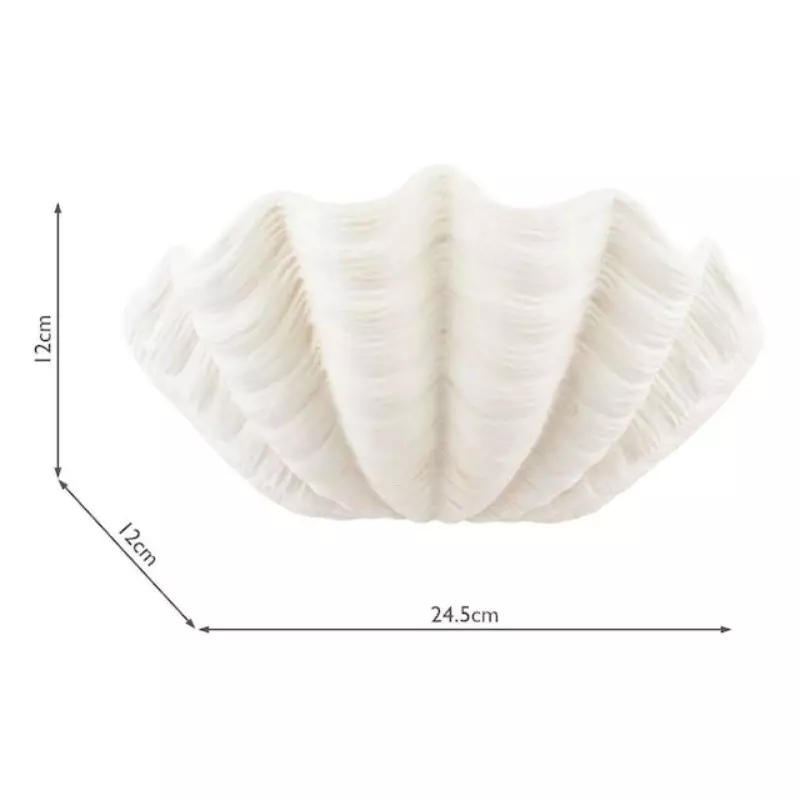 Virelith Modern Ceramic Shell Wall light