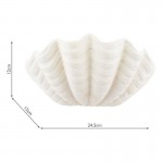 Virelith Modern Ceramic Shell Wall light