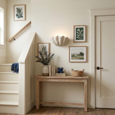 Virelith Modern Ceramic Shell Wall light