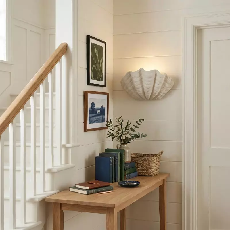 Virelith Modern Ceramic Shell Wall light