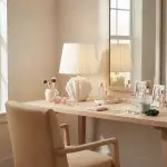 Calira Modern Ceramic Fabric Shell Table Light