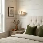 Virelith Modern Ceramic Shell Wall light