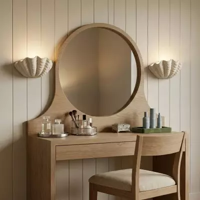 Virelith Modern Ceramic Shell Wall light