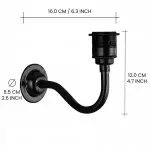 Nyxel Vintage Fabric Small Wall Sconce