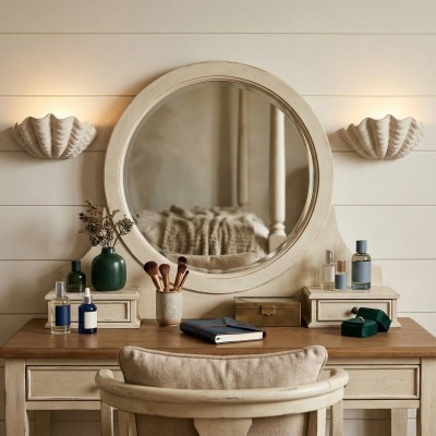 Virelith Modern Ceramic Shell Wall light