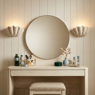 Virelith Modern Ceramic Shell Wall light