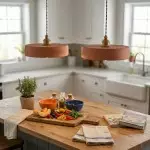 Astraiel Modern Ceramic Round Pendant Light