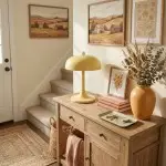 Olyssia Modern Metal Round Table Lamp