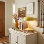 Olyssia Modern Metal Round Table Lamp