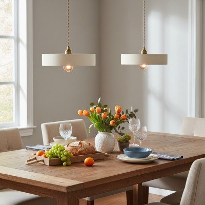 Astraiel Modern Ceramic Round Pendant Light