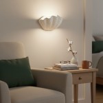 Virelith Modern Ceramic Shell Wall light