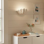 Virelith Modern Ceramic Shell Wall light