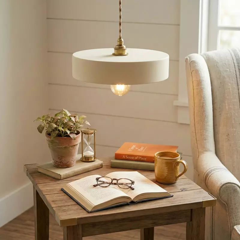 Astraiel Modern Ceramic Round Pendant Light