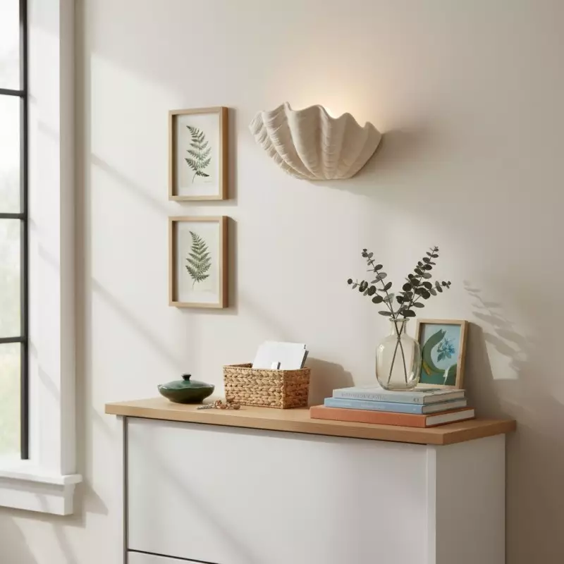 Virelith Modern Ceramic Shell Wall light