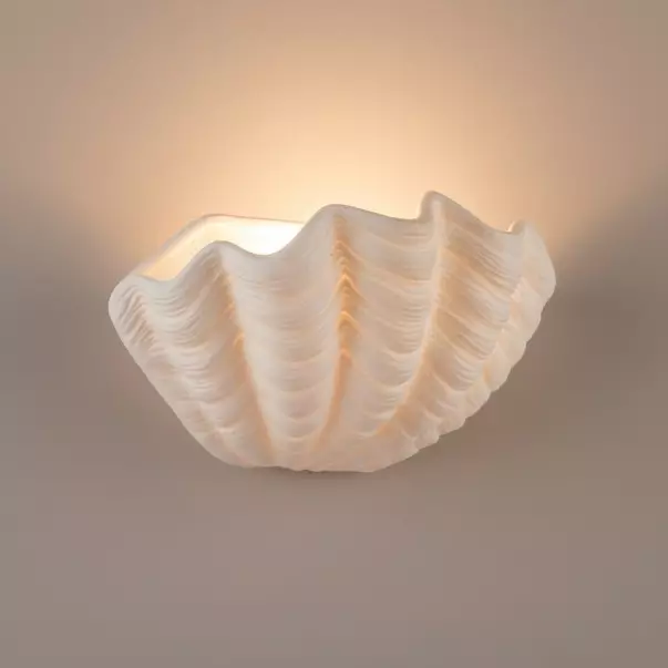 Virelith Modern Ceramic Shell Wall light