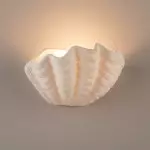 Virelith Modern Ceramic Shell Wall light