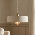 Astraiel Modern Ceramic Round Pendant Light