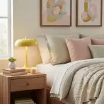 Olyssia Modern Metal Round Table Lamp