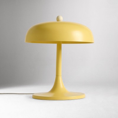 Olyssia Modern Metal Round Table Lamp