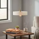 Astraiel Modern Ceramic Round Pendant Light