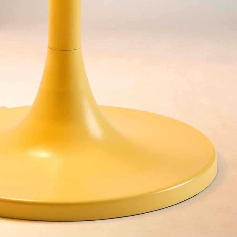 Olyssia Modern Metal Round Table Lamp