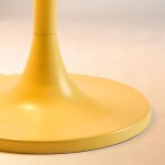 Olyssia Modern Metal Round Table Lamp