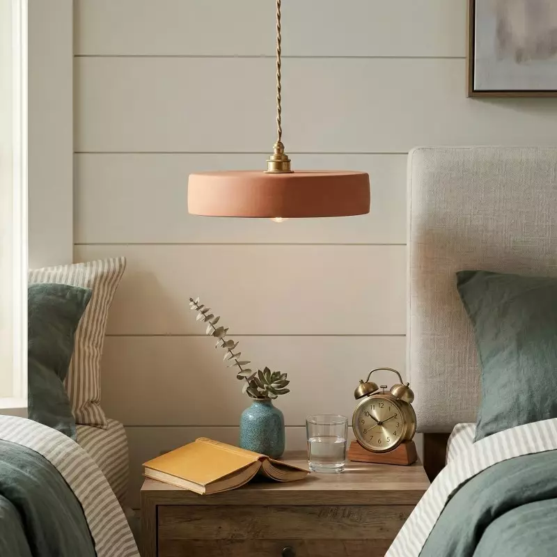 Astraiel Modern Ceramic Round Pendant Light