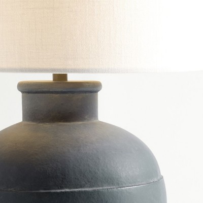 Elowyn Modern Ceramic Round Table Light