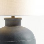 Elowyn Modern Ceramic Round Table Light