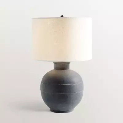 Elowyn Modern Ceramic Round Table Light