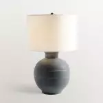 Elowyn Modern Ceramic Round Table Light