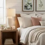 Elowyn Modern Ceramic Round Table Light