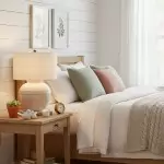 Elowyn Modern Ceramic Round Table Light