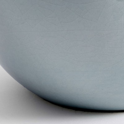 Sylune Modern Ceramic Fabric Round Table Light