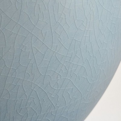 Sylune Modern Ceramic Fabric Round Table Light