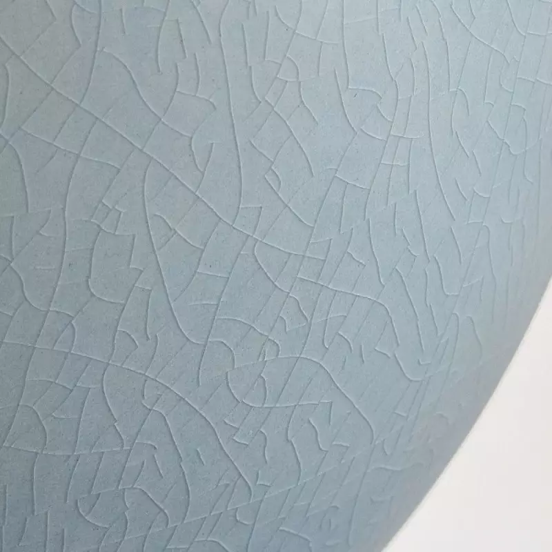 Sylune Modern Ceramic Fabric Round Table Light