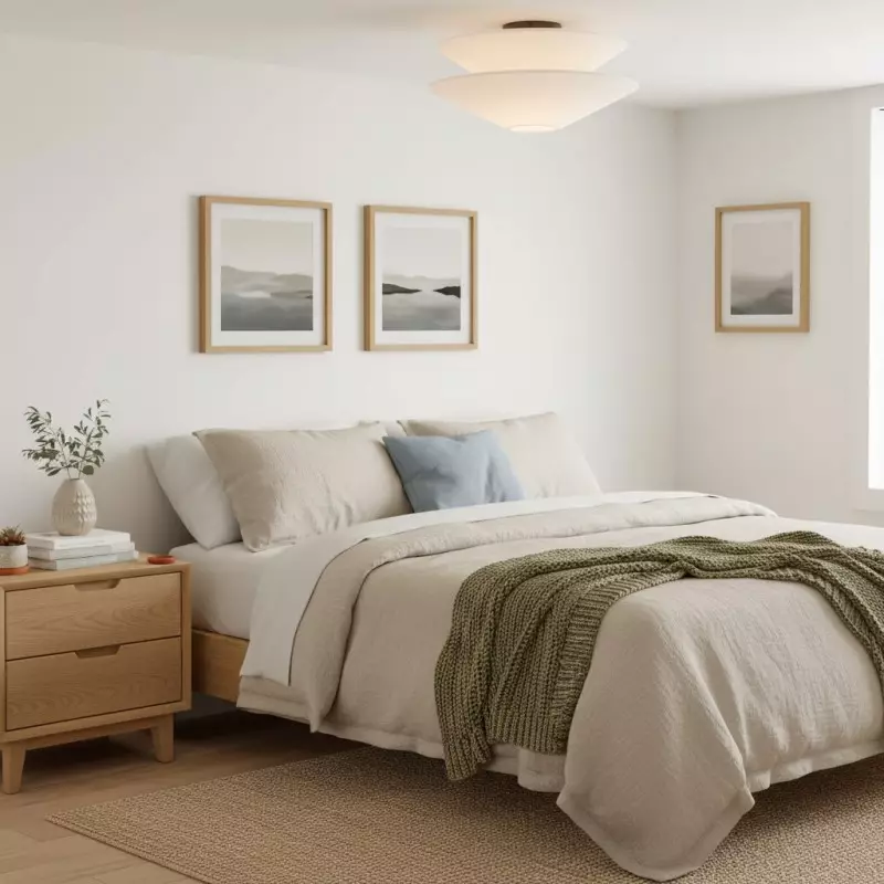 Luneth Modern Fabric Double Layer Ceiling Light