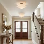 Luneth Modern Fabric Double Layer Ceiling Light