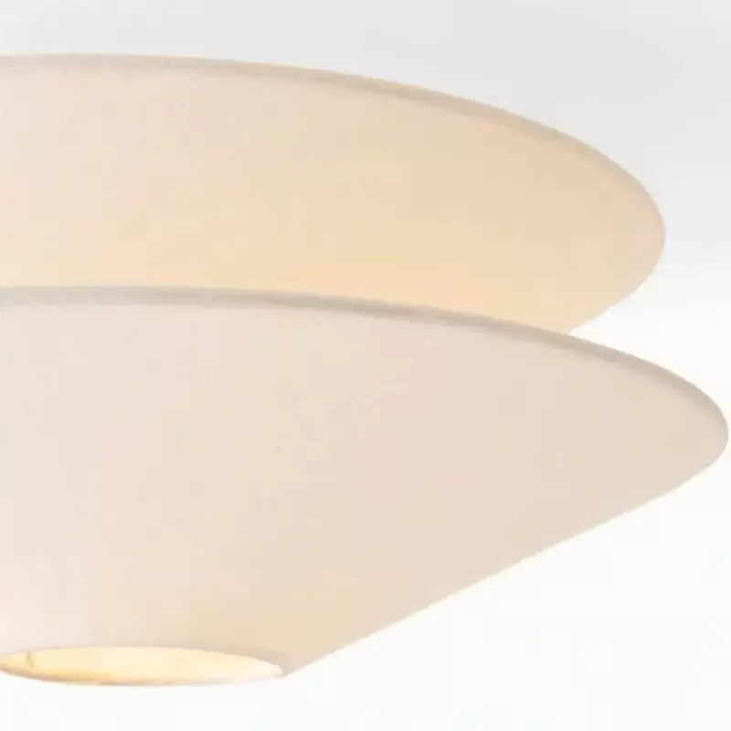 Luneth Modern Fabric Double Layer Ceiling Light