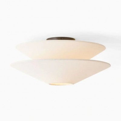 Luneth Modern Fabric Double Layer Ceiling Light