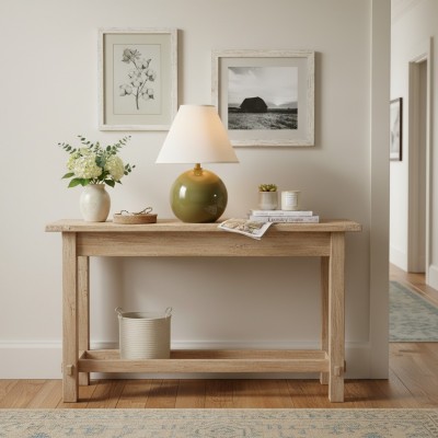 Vaelune Modern Glass Cone Table Lamp