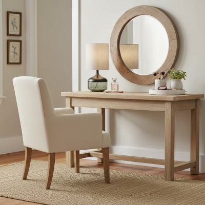 Orithyia Modern Glass Round Table Lamp