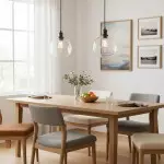 Savion Clear Glass Globe Pendant Light